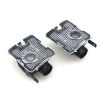 Feu latéral types de voiture, éclairage pour intérieur de miroir, lumière de bienvenue, pour Ford Focus Kuga, 2 pièces