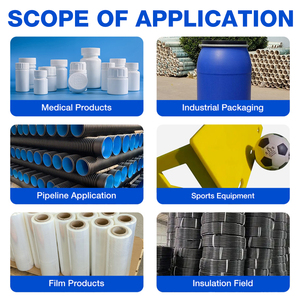 Nhựa PE HDPE 7000F nguyên sinh dạng hạt dùng cho ép phun, giá cao, chất liệu nhựa <span class=keywords><strong>polyethylene</strong></span> mật độ cao cấp HDPE dùng làm túi nhựa, đạt tiêu chuẩn ISO - Product Image 3