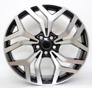 Jantes en alliage 5x108 ET43 21 22 pouces <span class=keywords><strong>5</strong></span> branches Sport Luxe, roues de remplacement pour Land Rover Vogue Sport Discovery Velar (lot) - Product Image 4