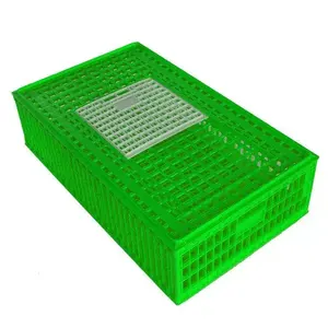 活鸡到运输笼子出售运输篮子新产品2023提供承载鸡板条箱专业塑料