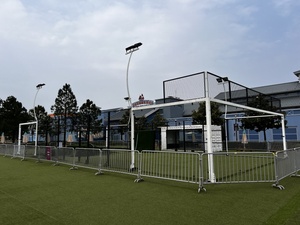 2024 Équipement de court de tennis panoramique Padel <span class=keywords><strong>Nice</strong></span> Design Populaire en Italie Koweït Qatar Arabie Saoudite Chili - Product Image 5