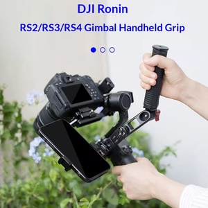 Empuñadura de Aluminio Plegable y Ajustable para Estabilizador de Cámara DSLR DJI <span class=keywords><strong>Ronin</strong></span> RS3/<span class=keywords><strong>RS2</strong></span>/RSC2, Soporte de Zapata Fría con Rosca de 1/4 - Product Image 2