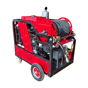 <span class=keywords><strong>LICHI</strong></span> 150 bar 110 LPM Nueva Máquina de Limpieza de Alcantarillado de Alta Presión, Diésel, Comercial e Industrial - Product Image 4