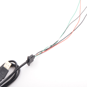 Tùy chỉnh <span class=keywords><strong>USB</strong></span> A đến 5 Pin mở bàn phím Cáp Ferrite che chắn PVC Áo khoác 5A hiện tại cho máy tính điện thoại Sạc Micro-<span class=keywords><strong>USB</strong></span> loại - Product Image 6