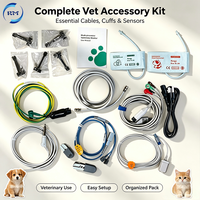 Moniteur de signes vitaux pour animaux à signal stable, moniteur patient vétérinaire pour le contrôle de la santé des animaux de compagnie en cliniques vétérinaires