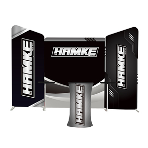 Bán Buôn Tùy Chỉnh In Ấn Thương Mại Hiển Thị Căng Thẳng Vải Backdrop Hiển Thị Gian Hàng Hội chợ Thương Mại Quảng Cáo Khuyến Mãi Triển Lãm Gian Hàng - Product Image 1