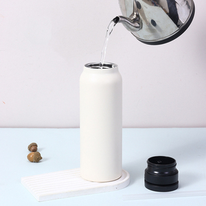 Nouvelle conception, bouteille d'eau isotherme avec couvercle magnétique de 24 oz, support de téléphone, thermos en acier inoxydable avec couvercle magnétique pour téléphone - Product Image 4
