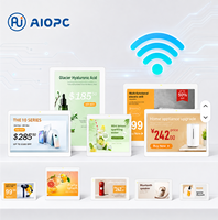Afficheur numérique LCD, étiquette de prix électronique avec BLE et plateforme RDM basée sur le cloud pour système de solution API ERP POS de supermarché