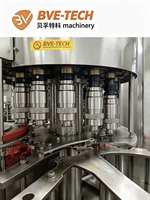 Máquina Llenadora, Envasadora y Tapadora 3 en 1 Totalmente Automática CSD40-40-12 para Bebidas Carbonatadas, Refrescos y Agua con Gas
