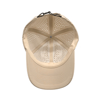 Gorra de Béisbol Deportiva Personalizada de 6 Paneles, Transpirable, Ligera, de Secado Rápido, Estilo Dad Hat, con Logotipo Bordado