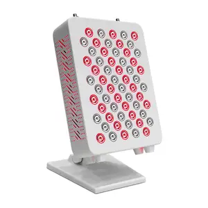 Modo de pulso 60PCs Dispositivo de lámpara infrarroja LED Panel de terapia de luz roja Regalos de Navidad terapia de luz NIR roja