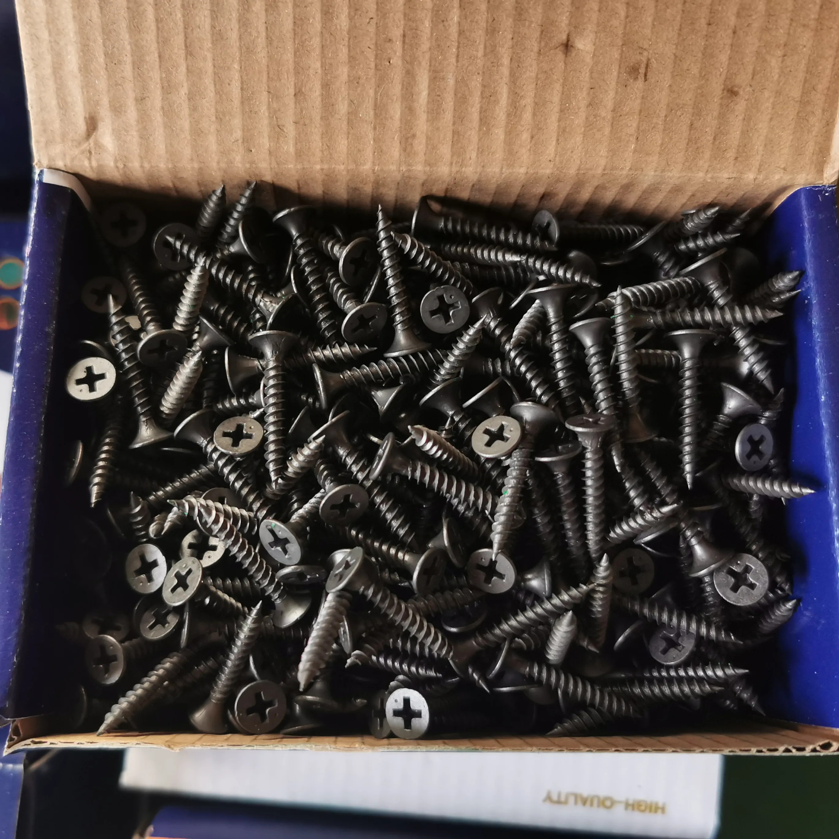 Manufacturer Wholesale Cheap Price Drywall Screw Bugle Head Black Phosphated Fine Thread