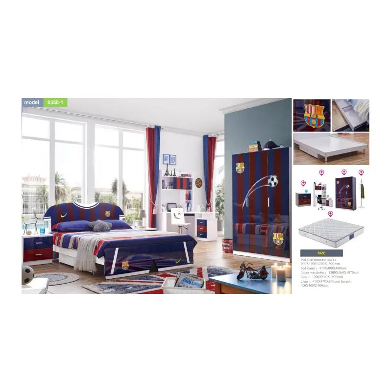 Modern Design Kids Bedroom furniture sets For Children Bedroom Set