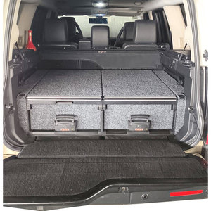 Système de tiroirs Dis 3 Dis 4 pour Land Rover Discovery VRD4X4, rangement arrière verrouillable avec glissière supérieure - Product Image 1