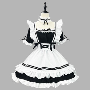 <span class=keywords><strong>Costume</strong></span> da Cameriera per <span class=keywords><strong>Donne</strong></span>, Abito Lungo Anime Bianco e Nero, Vestito Lolita Giapponese Carino, <span class=keywords><strong>Costume</strong></span> per Cosplay, Grembiule da Caffè, <span class=keywords><strong>Costume</strong></span> per Feste - Product Image 1