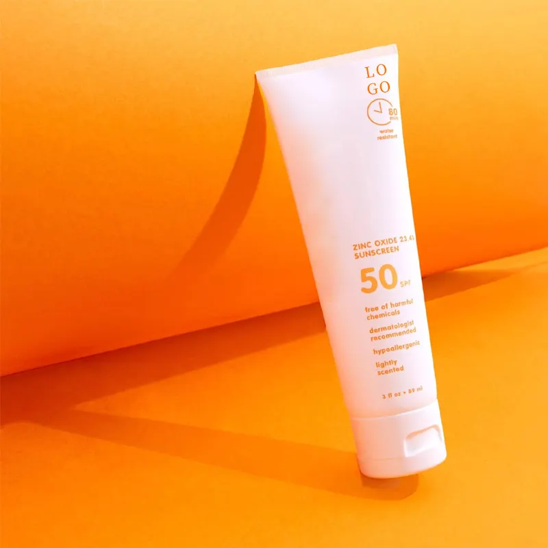 Nhà Máy mỹ phẩm SPF 50 + Kem chống nắng cho bé Kem chống nắng chống nước tự nhiên phổ rộng UVA/UVB chống nắng thuần chay khoáng sản su