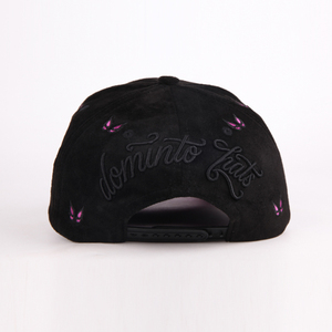 Cappellino da Baseball da uomo in cotone ricamato 3D di alta qualità con bordo curvo 5 pannelli sport Gorras camoscio cappellino da Baseball - Product Image 6
