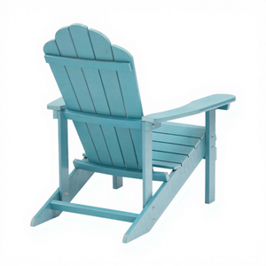 Chaises de jardin, <span class=keywords><strong>fauteuil</strong></span> imperméable avec coussin, chaise <span class=keywords><strong>Adirondack</strong></span> <span class=keywords><strong>en</strong></span> plastique imitation <span class=keywords><strong>bois</strong></span> - Product Image 6