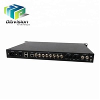 Modulateur IP DVB-S2 FTA vers DVB-C pour projet hôtelier de télévision numérique par câble RF