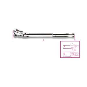BETA - 009100887 3/8 ''trinquete giratorio reversible con mango de metal (paquete múltiple)-EAN 8014230175775 RATCHETS 3/8" - Product Image 1