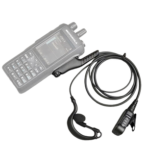 Auricular de seguridad profesional R7 R7A con gancho en G para radio bidireccional PTT Walkie Talkie, estilo G, con gancho para la oreja - Product Image 3