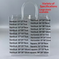 Sac à main en PVC transparent, sac cadeau, sac en plastique, impression en gravure, emballage, logo imprimé, modèle personnalisable HY012, bonbons de mariage