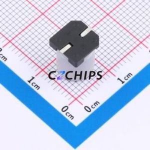 ตัวเก็บประจุอิเล็กโทรไลต์อะลูมิเนียมแบบ SMD รุ่น VZH221M1ATR-0810, ขนาด D8xL10 มม. 220uF 20% 10V 8 มม. - Product Image 2