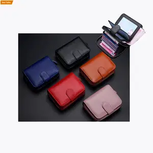 rfid wallet leather bifold mens wallet made of genuine leather luxury money clip breast billfold wallet case binder