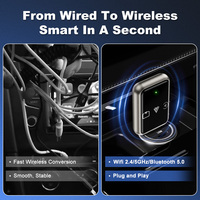 Adaptateur sans fil 4 en 1 pour CarPlay, Android Auto, AirPlay, Miracast/Partage d'écran