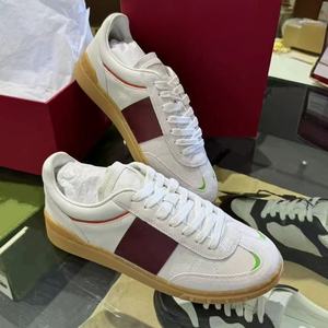 Zapatos de Plataforma con Cordones y Diseño a Cuadros, de Cuero Genuino de Marca Original, para Caminar, Casuales, Modernos, Transpirables - Product Image 2