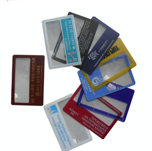 पीवीसी आवर्धक कांच व्यापार कार्ड नाम कार्ड उपहार के रूप में CY-057 ताल कार्ड - Product Image 4