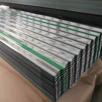 Vente en gros de tôles galvanisées 4 pieds x 16 pieds, 35 feuilles. Tôles de fer 0,4 mm, calibre 24, tuiles en acier ondulé, panneaux de toiture métalliques