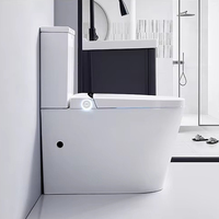2024 China Water mark New Smart WC Zweiteiliges Smart WC WC Randlose P-Falle Keramik Toiletten schale