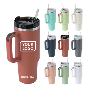 Gobelet isotherme en verre personnalisé de 8 oz, bouteille d'eau de voyage et tasse, 100% qualité alimentaire, maintien au chaud/au froid pendant 12 à 24 heures - Product Image 1