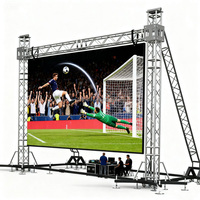 Pantalla LED P3.91 Móvil para Exteriores, Alquiler de Pantallas para Escenarios, Fondo de Pantalla, Video Wall, IP65 Impermeable, 3 Años de Garantía