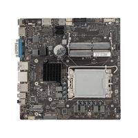 Placa Base JWIPC H610I con Core I7/Core I5/Core I3/Pentium/Celeron, Combo de Placa Base para Computadora