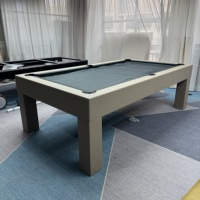 Table de billard américaine en bois massif 3-en-1 personnalisable, multi-jeux, populaire, écologique, durable, prix de gros direct usine