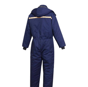 Unisex <strong>Insulated</strong> Cold Storage Work Jumpsuit High Visibility Reflective Protection Work Uniforms for Outdoor Winter Work - Product Image 2