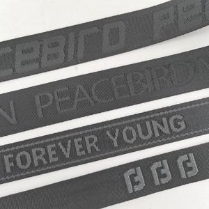 수하물 스트랩 용 사용자 정의 로고 디자인 인쇄 폴리 에스테르 나일론 웨빙 가방 벨트 용 사용자 정의 폭 웨빙 - Product Image 5