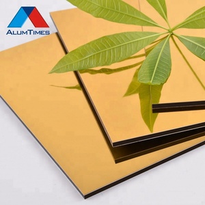3mm/4mm Miroir Feu-proofpvdf Panneau Composite Aluminium/acp/acm/<span class=keywords><strong>Composites</strong></span> En Plastique d'aluminium pour le Revêtement De Mur - Product Image 2