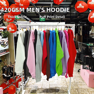 Felpe da <span class=keywords><strong>uomo</strong></span> <span class=keywords><strong>con</strong></span> stampa a sbuffo a Spider pesi massimi 420gsm tute <span class=keywords><strong>con</strong></span> <span class=keywords><strong>cappuccio</strong></span> di alta qualità personalizzate Streetwear a uncinetto - Product Image 5