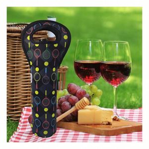 Bolsa Enfriadora de Vino de Neopreno Personalizada de Alta Calidad, Porta Botellas Protector para una Botella, Ideal para Botellas de Champán, Regalo Promocional - Product Image 1
