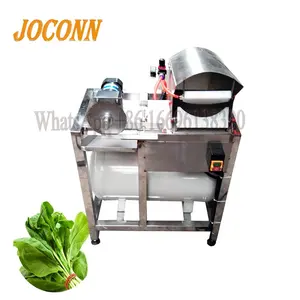 stylish amaranth greens root cutting machine leaf vegetable root cutting peeling cleaning washing machine with high quality