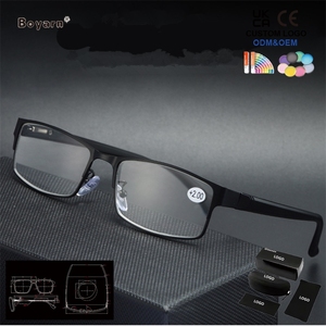 Boyarn, recién llegado, gafas de lectura de negocios para hombre, montura de aleación de titanio, gafas graduadas para hipermetropía y <span class=keywords><strong>presbicia</strong></span> para hombre - Product Image 3