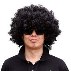 Black Comic Pogle Peluca JT65 Disfraz Prop - Product Image 1