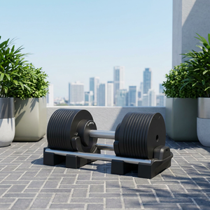 Customized logo and Packaging <strong>Adjustable</strong> Dumbbells <strong>40kg</strong>, 32kg, 24kg Fitness Equipment Weight Training <strong>Dumbell</strong> - Product Image 2
