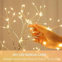 LED USB Batteriebetriebenes DIY-Geschenk Innenraum-Dekorationslicht LED-Baumlicht Dekorative Beleuchtung