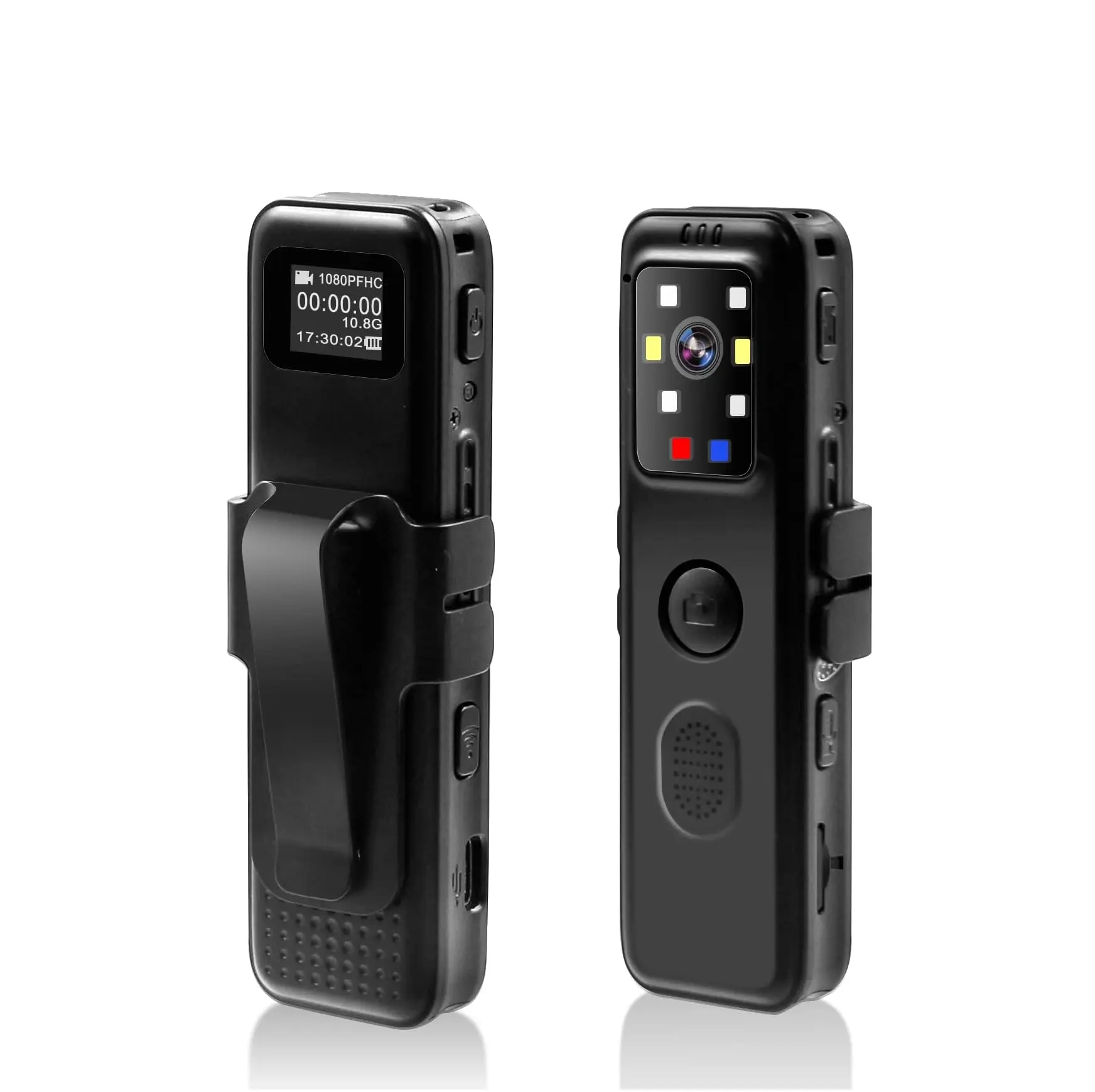 1080P tragbare Taschen-WLAN-Body-Kamera Audio-Video-Digitalcamcorders Nachtsicht-Alarm