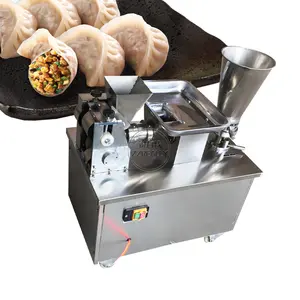 Máquina de fazer bolinhos Momo de carne de porco cozido no vapor totalmente automática com certificação CE 2024