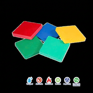 Pima Custom Color WPC PVC Foam Board Sheet 10mm Thick 0.6 G/cm3 Density Recyclable Anti-Termitic Decorative <b>Interior</b> <b>Accessories</b> - Product Image 1